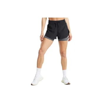 GYMSHARK RUNNING 2 IN 1 SHORTS Casual Shorts Women's Black
