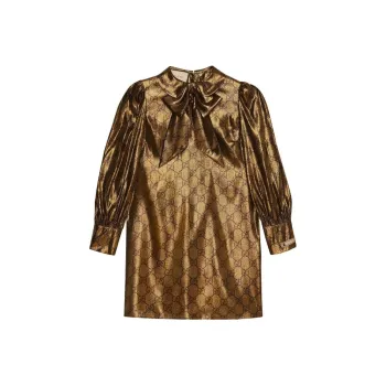 GUCCI Gg Supreme Print Mini Dress