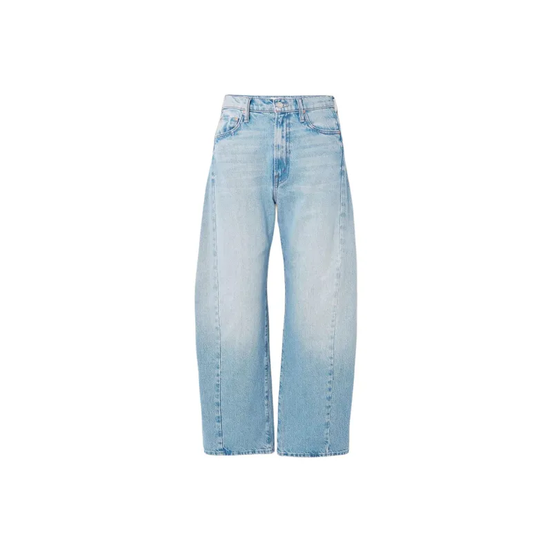 MOTHER The Full Pipe Flood Jeans-0