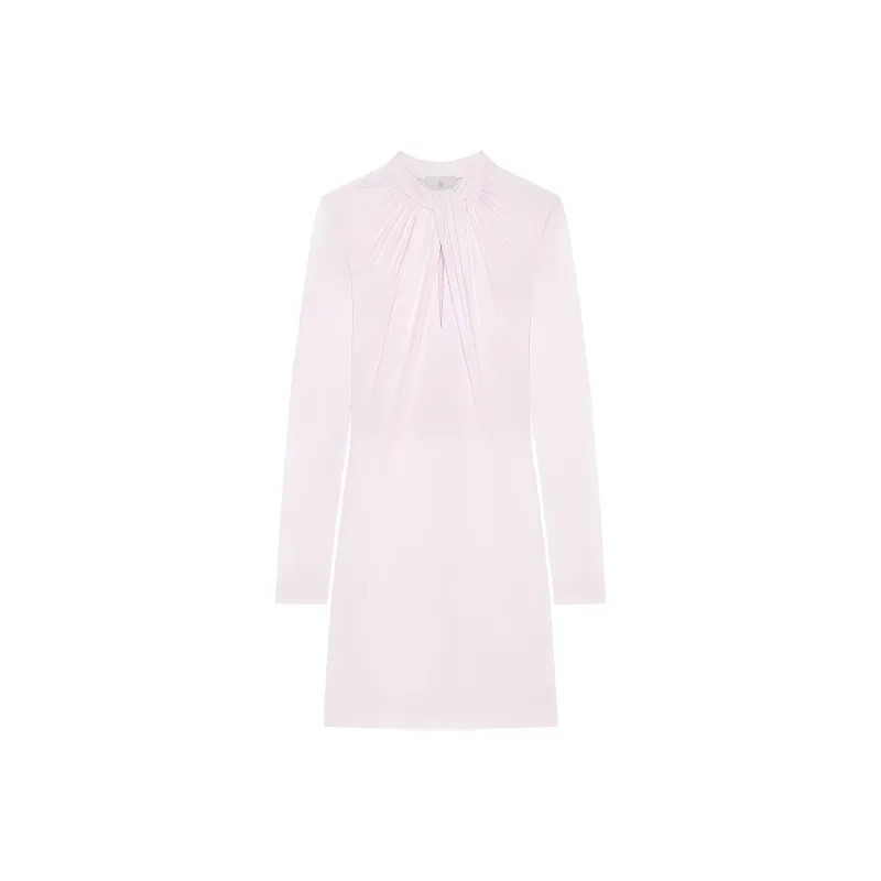GIVENCHY Long Sleeved Dress Women's Light Pink-0