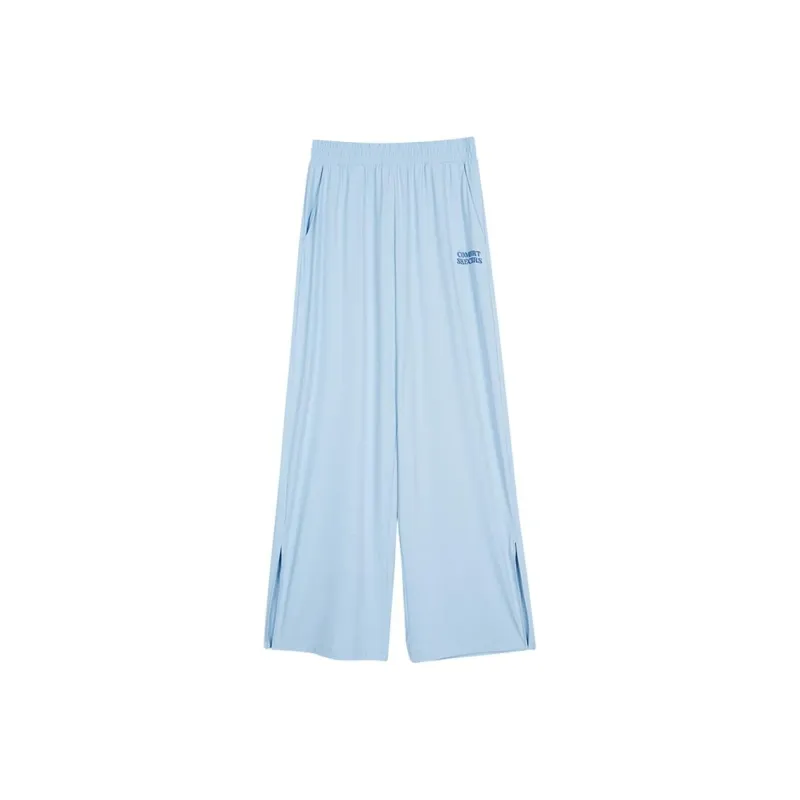 Skechers Knitted Sweatpants Women's Cashmere Blue-0