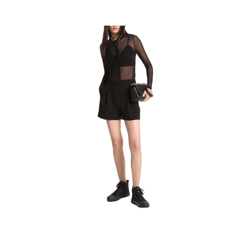 Michael MICHAEL KORS Crepe Tailored Shorts-0