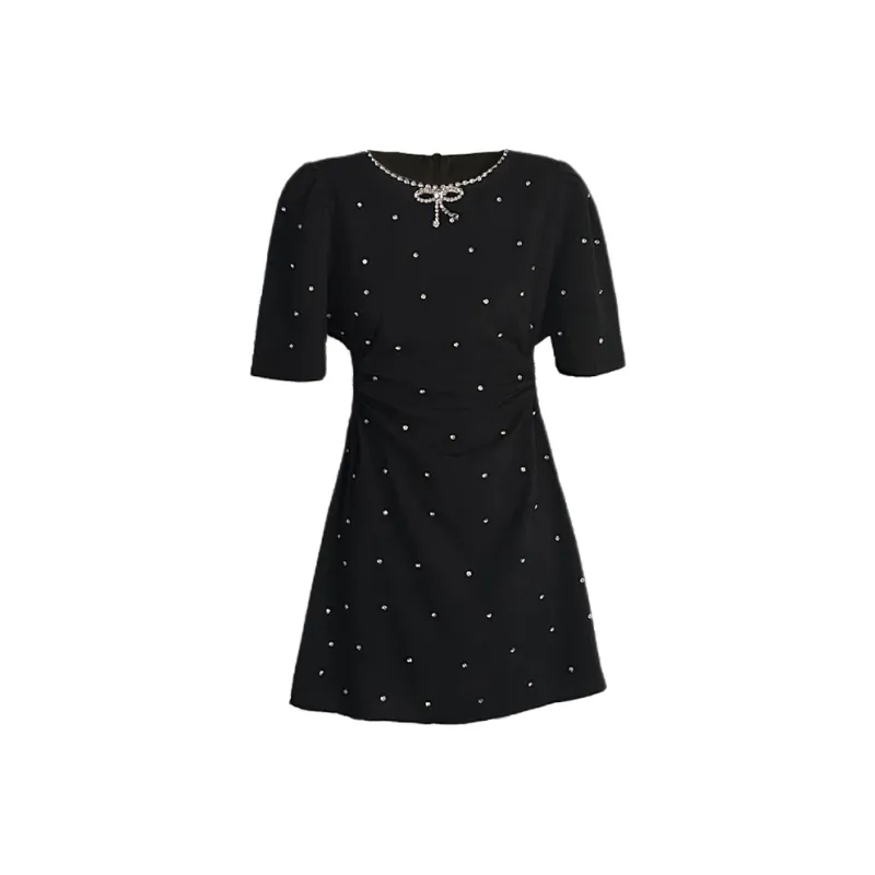 TURN UP Short Sleeved Dresses Women's-0