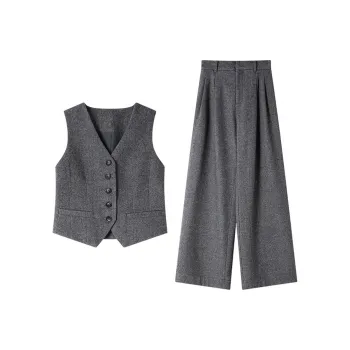 VIMLY Business Suits Women's Dark Gray