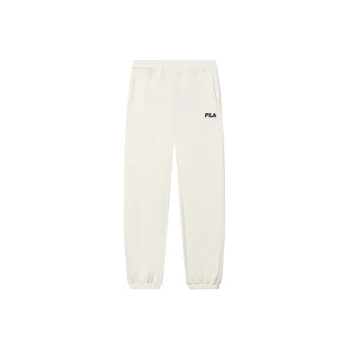 FILA Knitted Sweatpants Women's Steam White