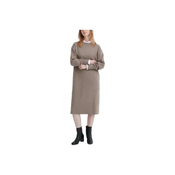 UNIQLO Long Sleeved Dresses Women's Beige