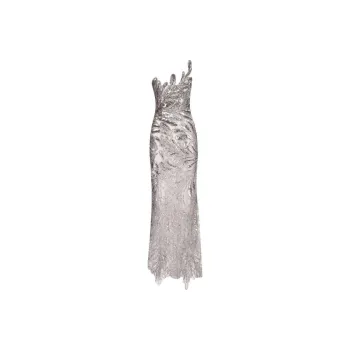 Oscar De La Renta Fern Crystal embellished Gown