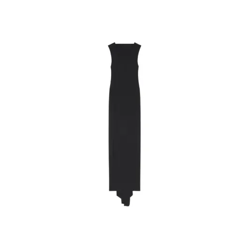 Givenchy Evening Dress In Crepe Sleeveless Dress Women's Black