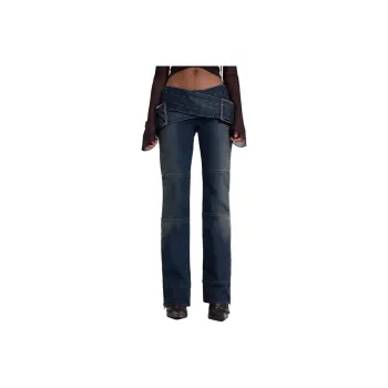 Jaded London Jeans Women's Dark Blue