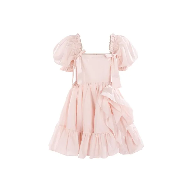 Selkie Collection Short Sleeved Dress Women's Brace Pink-0