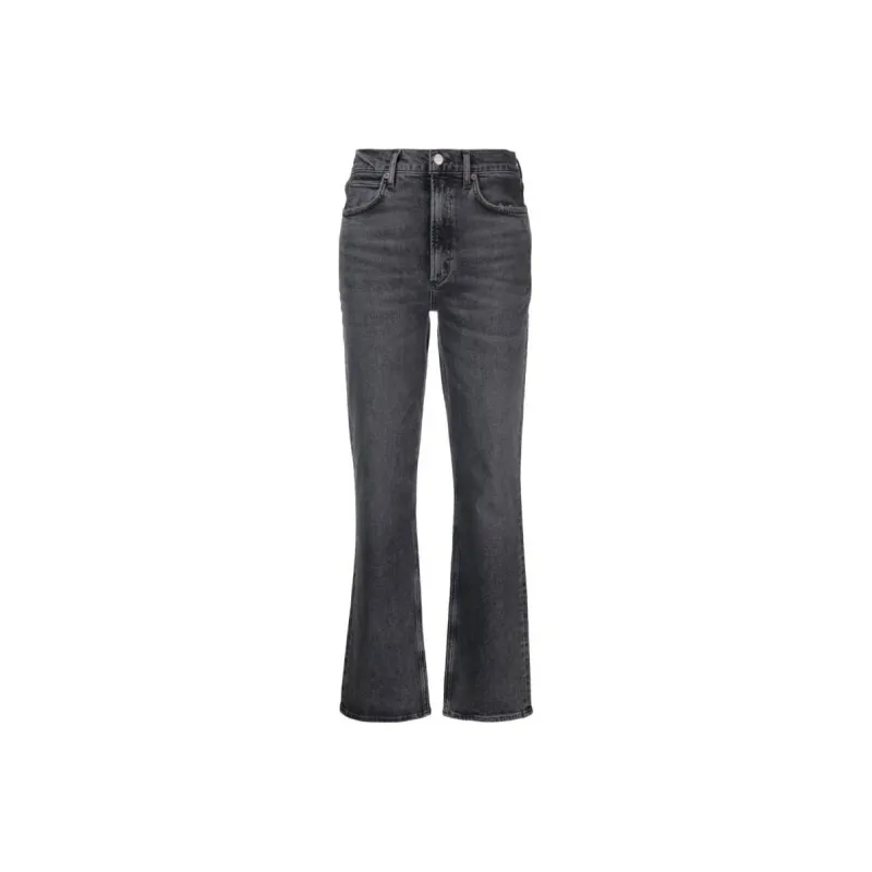 AGOLDE High-rise Cropped Jeans-0