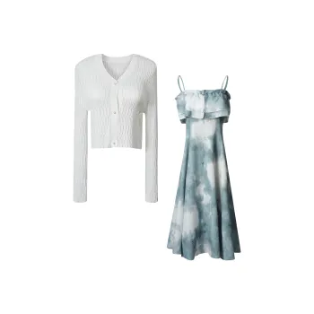 QYPRF Two Piece Skirt Sets Women's