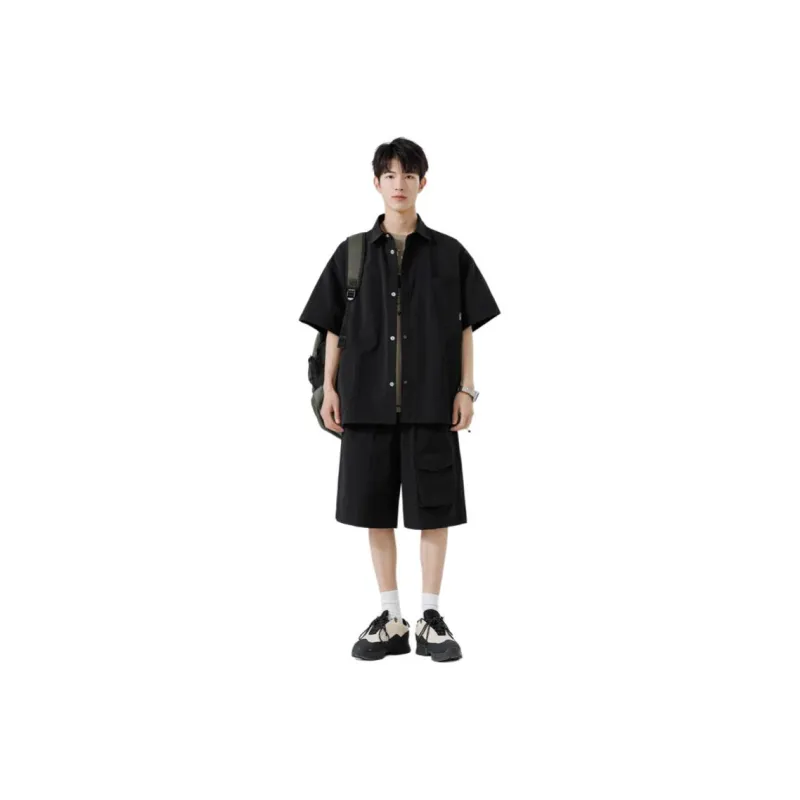 Anyveiw Shirt Matching Set Unisex-2