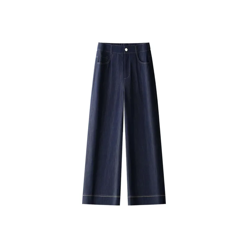 LUYOUYE Jeans Women's Dark Blue-0