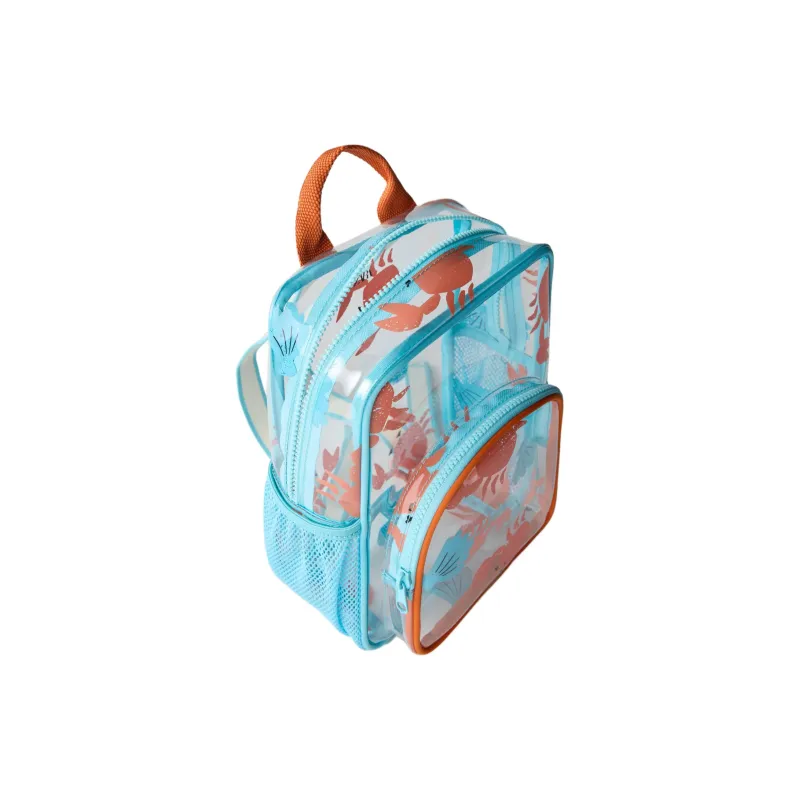 ZARA Backpacks Blue-3