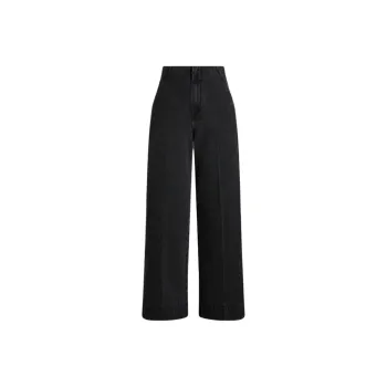 SCANLAN THEODORE SS25 Denim Cropped Jean Jeans Women's Washed Black/Washed Black