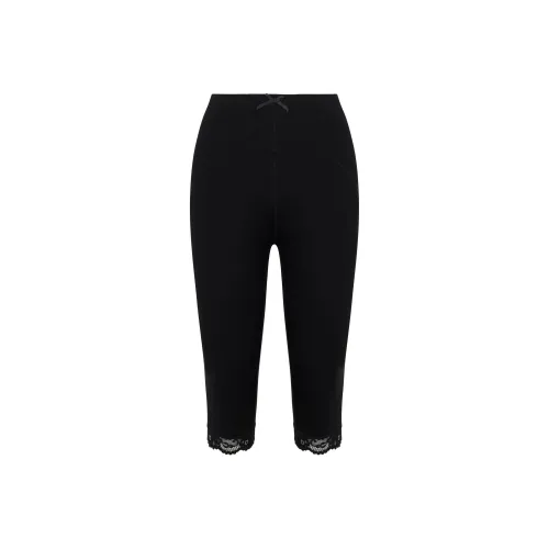 Miaou BILLY CAPRI Casual Shorts Women's Black