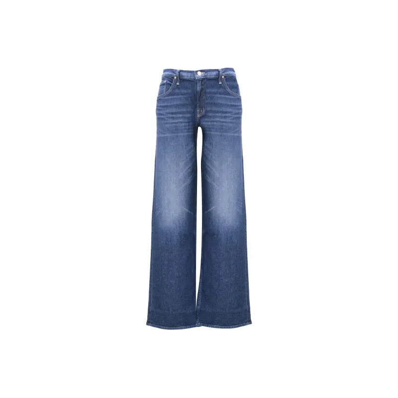 MOTHER The Down Low Spinner Heel Stretched Jeans-0