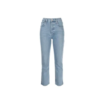 AGOLDE Riley Crop Jean 'Shiver'