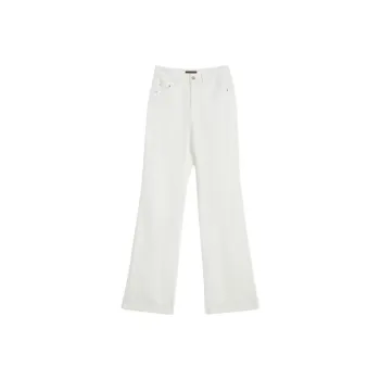 Yiner Jeans Women's Cream White