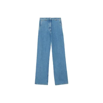 Burberry Logo patch Flared Jeans