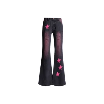 HELEH Jeans Women's Purple