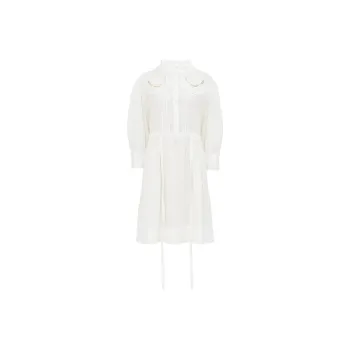 See By Chloe Embroidered Chemise Dress