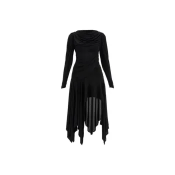 Paloma-wool Melinda Draped Long Sleeved Dress