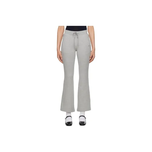 Fax Copy Express Knitted Sweatpants Women's Gray