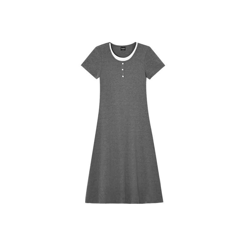 RUMMANDY Short Sleeved Dress Women's-7