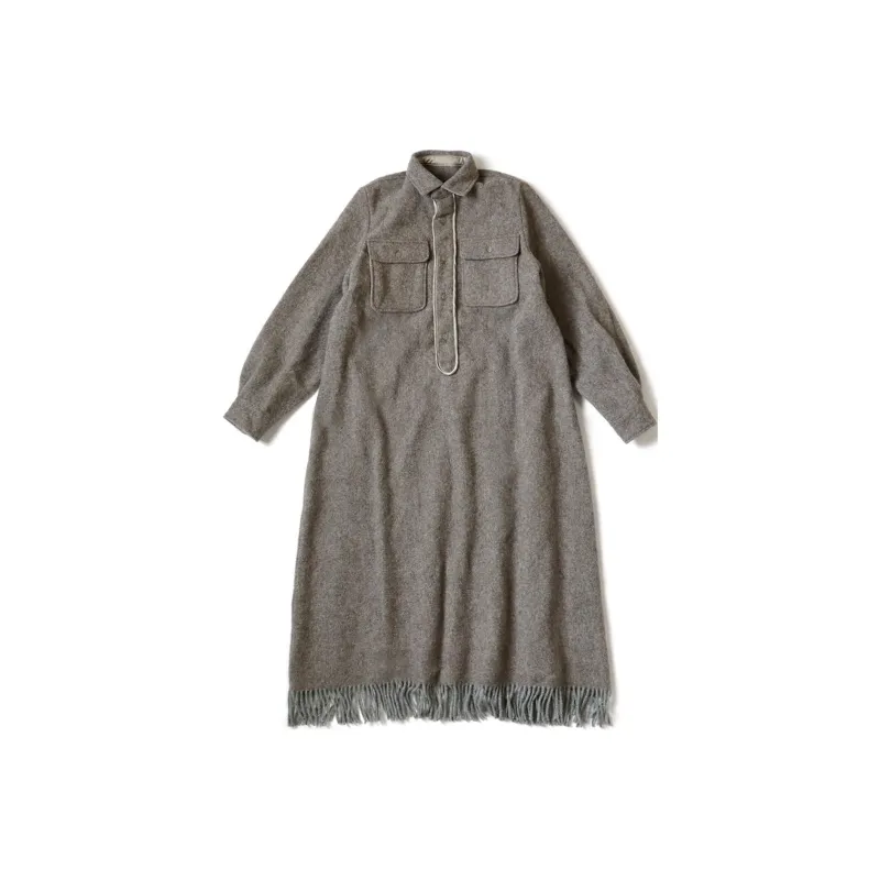 Kapital Long-Sleeved Dresses Women's Light Brown-0