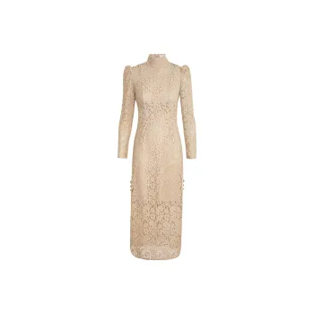 Zimmermann Long-Sleeved Dresses Women's Tea Brown