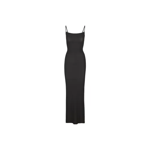 Local Gal Slip Dresses Women's Black