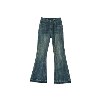 LESS BEARS Jeans Women's Vintage Blue