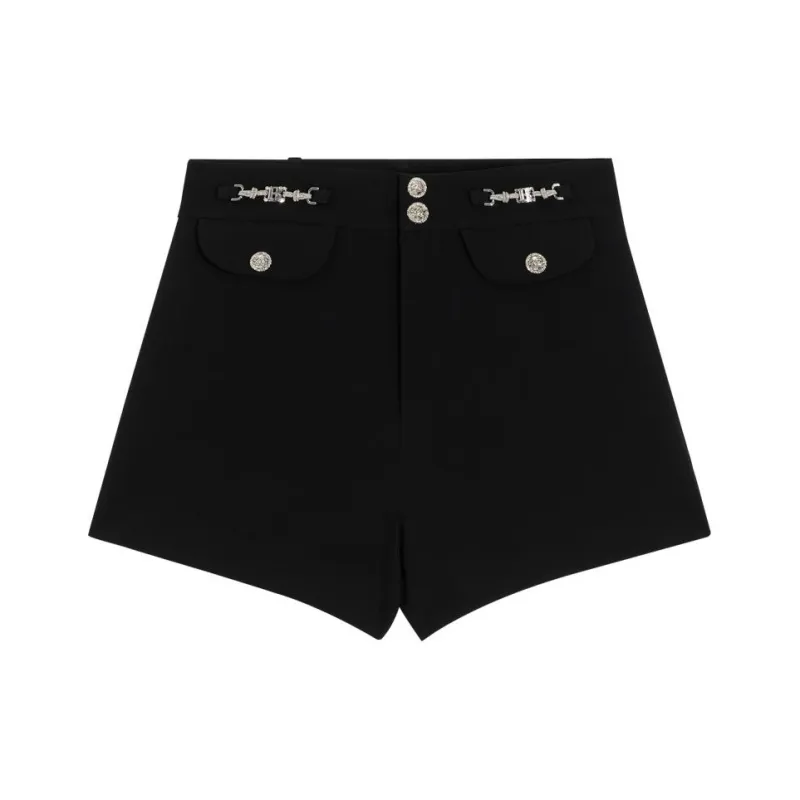Bebe SS24 Casual Shorts Women's Black-0