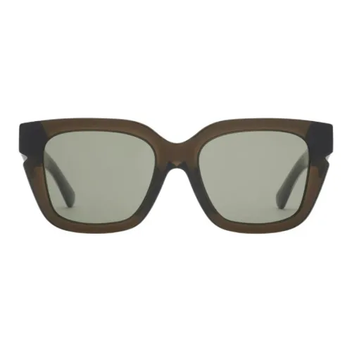 Burberry Acetate Square Sunglasses Women's Brown