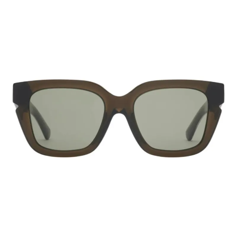 Burberry Acetate Square Sunglasses Women's Brown-0