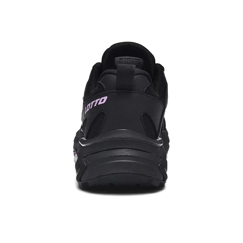 LOTTO Slip Resistant, Abrasion Resistant, Breathable, Support Grip Low Top Hiking Shoes Women's Black-3