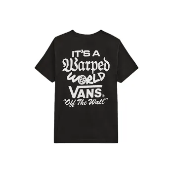 Vans Warped World T Shirt T Shirt Unisex Black