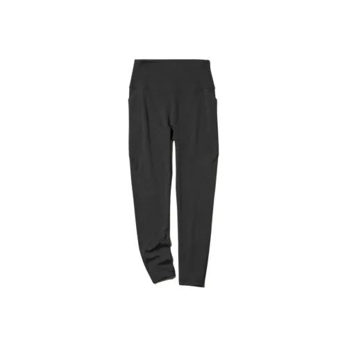 UNIQLO UNIQLO AIRism Mesh Series Leggings Women's Black