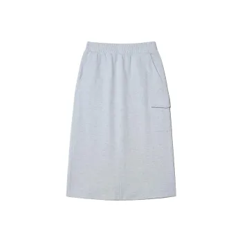 FILA Knit Long Skirts Women's Gray