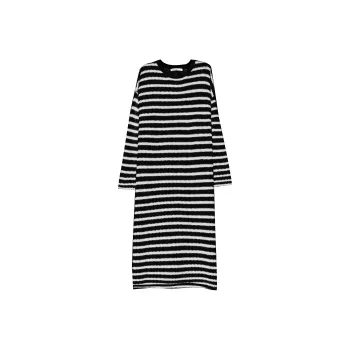 Tonlion Long Sleeved Dresses Women's Blackish