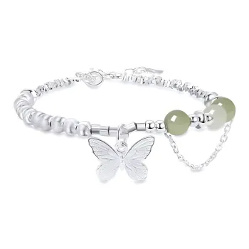 CHINA GOLD Hetian Jade Bracelets Green Jade Women's