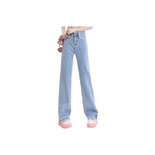 Tonlion Jeans Women's Light Blue