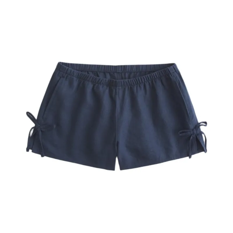 Hollister Casual Shorts Women's Marine Blue-0