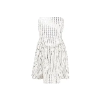 Molly Goddard Hannah Polka Dot print Minidress