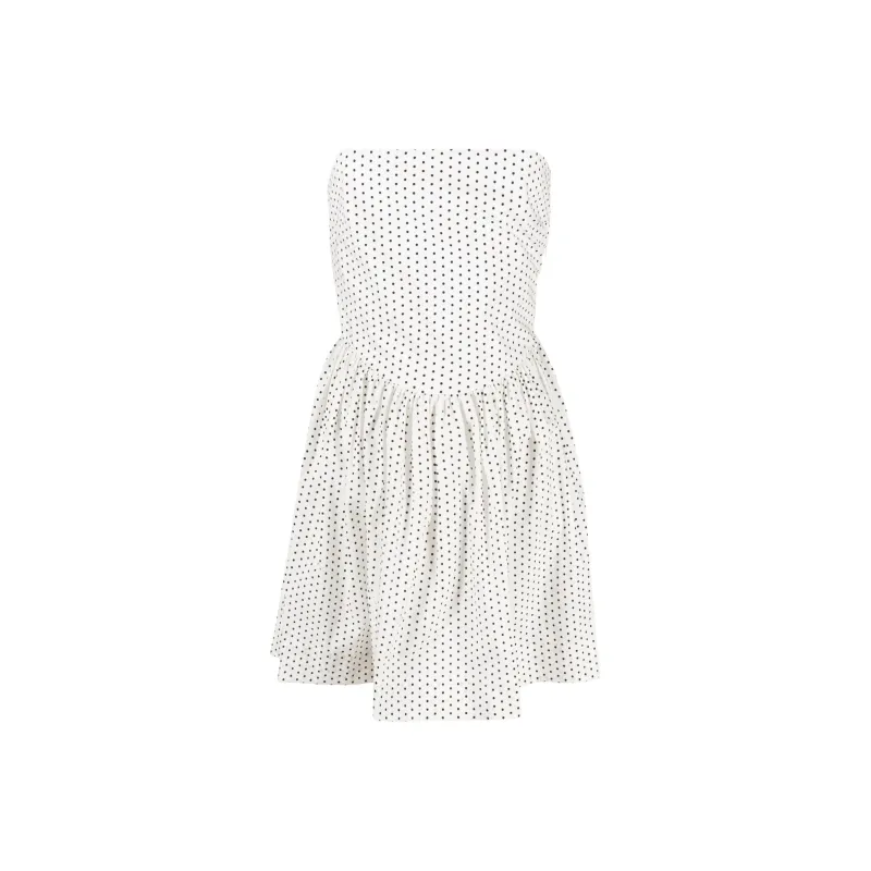 Molly Goddard Hannah Polka Dot print Minidress-0