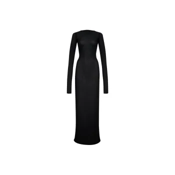 RHUDE Long-Sleeved Dresses Women's Black