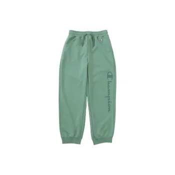 Champion SS24 Knitted Sports Pants Women's Moss Green