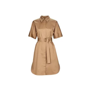 HUGO BOSS Short Sleeved Dress Women's Camel